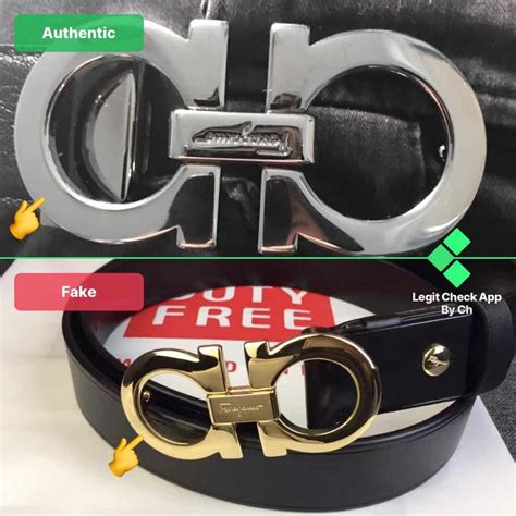 fake and real ferragamo belt|Ferragamo belt authentic check.